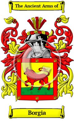 Borgia Name Meaning, Family History, Family Crest & Coats of Arms