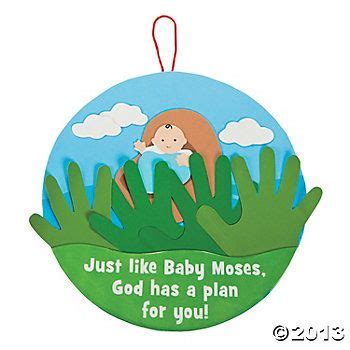 Handprint Baby Moses Sign Craft Kit Bible Story Crafts, Bible School ...