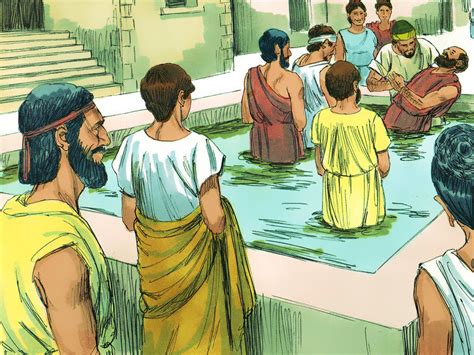 FreeBibleimages :: Paul in Corinth :: Paul, Priscilla and Aquila share the gospel in Corinth ...