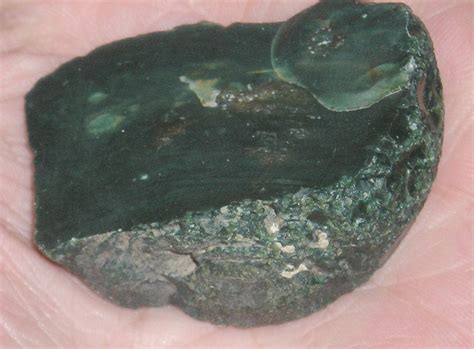 Rocks of Wyoming: Green Jasper