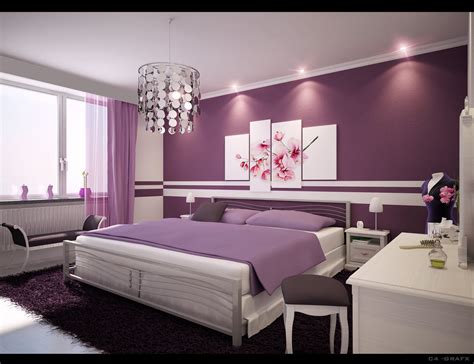 secret-ice: Purple and grey bedroom ideas