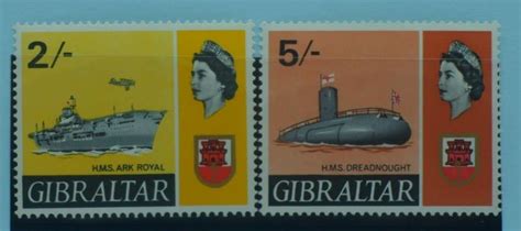 Gibraltar stamps, 1967, SG210-211, Mint - Manor Stamps