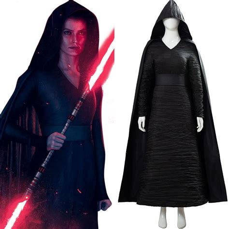 Star Wars: The Rise of Skywalker Dark Side Rey Cosplay Costume in 2020 ...