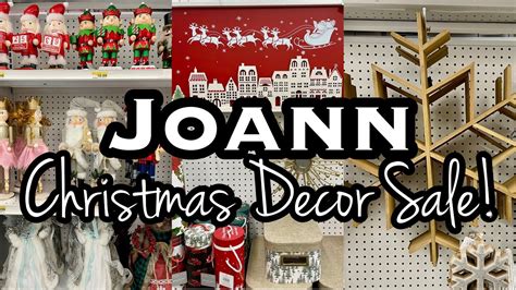 JOANN FABRICS CHRISTMAS DECOR 2021 • SHOP WITH ME - YouTube