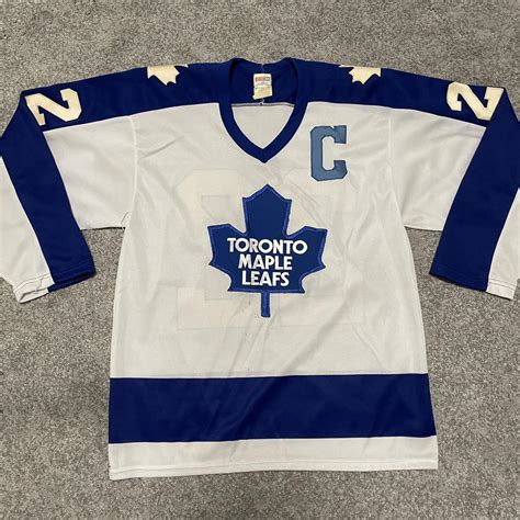 Vintage Toronto Maple Leafs Hockey Jersey... - Depop