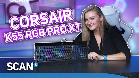 CORSAIR K55 RGB PRO XT Gaming Keyboard - Product Overview - YouTube