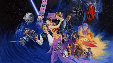 Star Wars Episode VI: Return Of The Jedi HD, Yoda, Han Solo, Lando Calrissian, Darth Vader, Luke ...