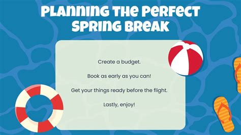 Spring Break Presentation in PDF, PowerPoint, Google Slides - Download ...