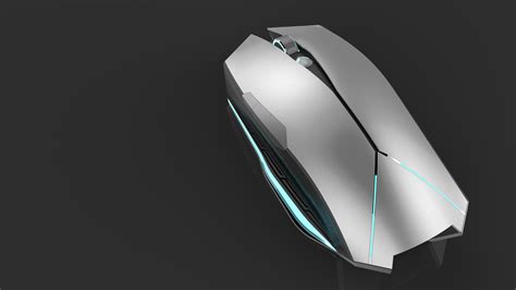 Alienware Theme Bluetooth Mouse Design 外星人主题蓝牙鼠标设计 - 普象网