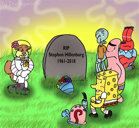 RIP Stephen Hillenburg by Duckyworth on DeviantArt