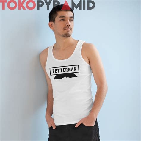 New John Fetterman Mustache Shirt - TokoPyramid