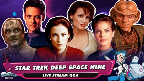 GalaxyCon Live Q&A with the Cast of Star Trek Deep Space Nine - YouTube