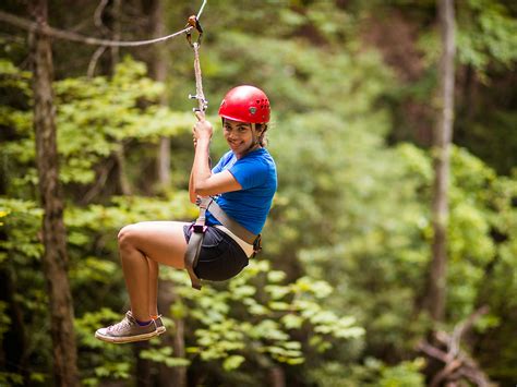 NC Girls Summer Camp, Keystone Camp Activities - Ziplining