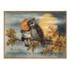 Pumpkinheads Black Cat (Vintage Halloween Card) Postcard | Zazzle.com