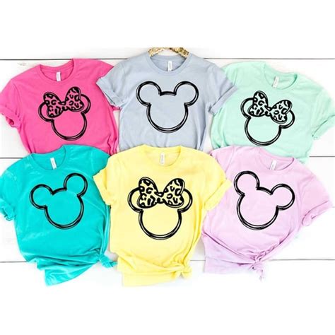 Mickey Mouse or Minnie Mouse Shirts| Matching Disney Shirts| - Inspire ...