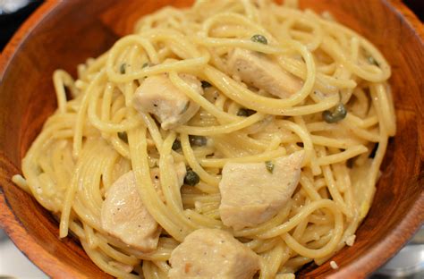 Incredible Chicken Piccata Pasta - The Cookin Chicks