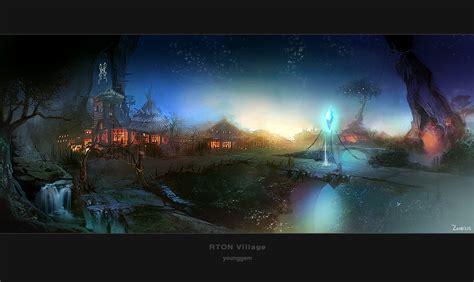 monster village by hongryu on DeviantArt