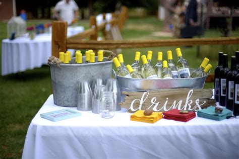 10 Trending Drink Bars You Need At Your Wedding Parties! | Diy wedding ...