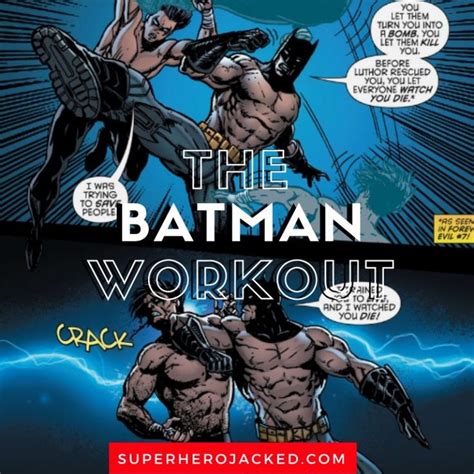 Batman Workout Routine and Diet Plan: Train like The Dark Knight! | Batman workout, Superhero ...