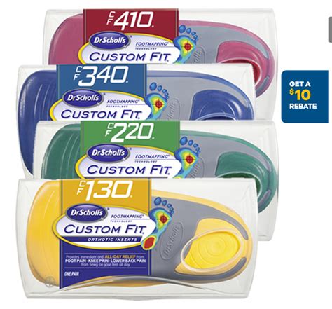 Get Dr Scholls Custom Fit Foot Inserts for only $29.96 {Reg $49.96} at Walmart!!