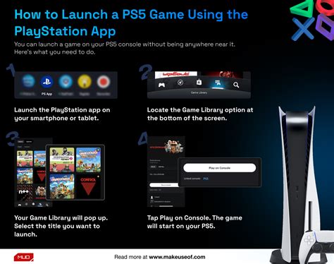 How to Launch a PS5 Game Using the PlayStation App