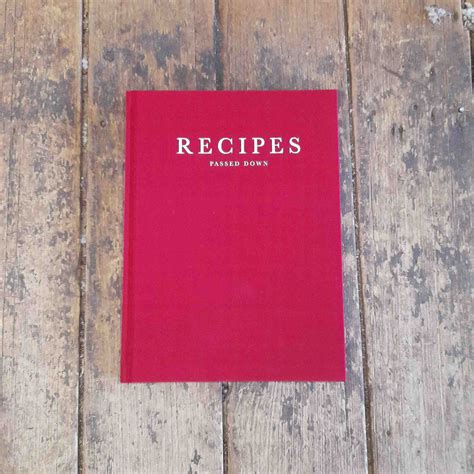 Book Recipes Passed Down - The Station Store