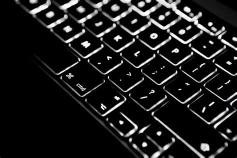 Download Backlit Black Mac Keyboard Royalty Free Stock Photo and Image