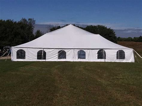 Party Tent Rental with Window Sidewalls in Kansas City, MO