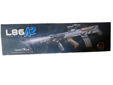 L86A2 Assault Rifle (Red and Brown) | BBGunsExpress