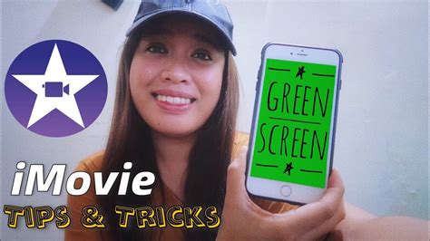 How to MOVE Green Screen Effects in iMOVIE - YouTube