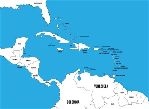 The Americas Single States Political Map With Nationa - vrogue.co