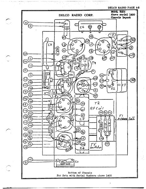 Delco Radio Parts Identification