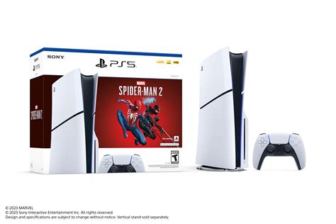 PlayStation 5 Disc Console Slim - Marvel's Spider-Man 2 Bundle - Walmart.com