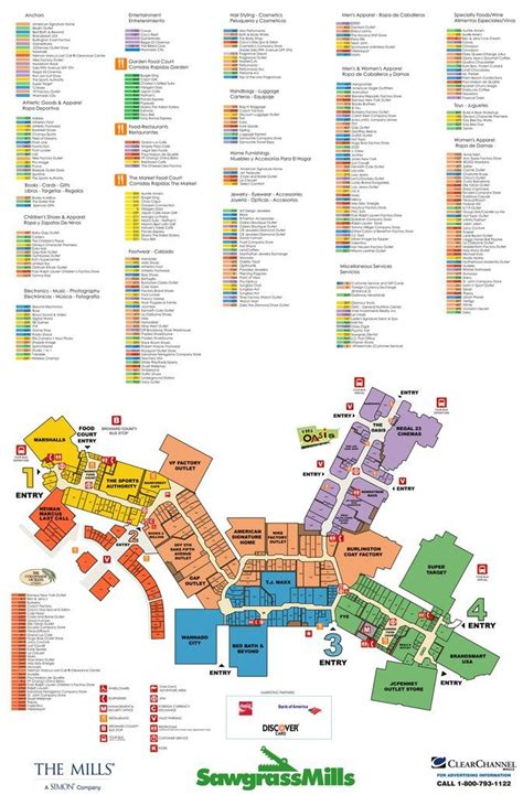 Sawgrass Mills - Maps - Maplets Simon Property Group, Miami Map, Florida Mall, Miami Orlando ...