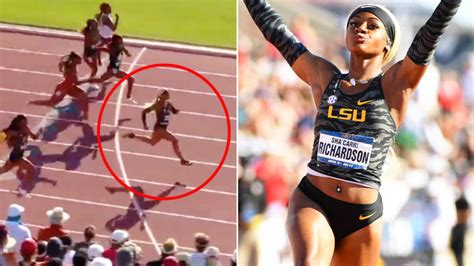 Sha'Carri Richardson makes athletics history world record