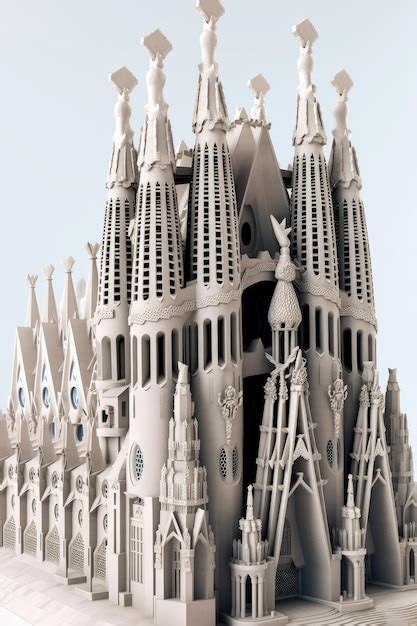 Premium AI Image | Sagrada Familia Cathedral