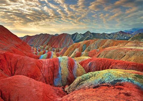 The Most Naturally Colourful Place On Earth, China's Rainbow Mountains | Zhangye danxia landform ...