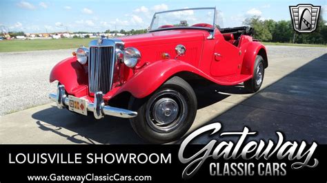 1952 MG TD, Gateway Classic Cars Louisville #2785 LOU - YouTube