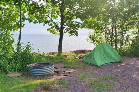 Porcupine Mountains campgrounds 🌳 Lake Superior camping in Porcupine Mountains Wilderness State ...