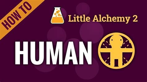 How to make a HUMAN in Little Alchemy 2 - YouTube