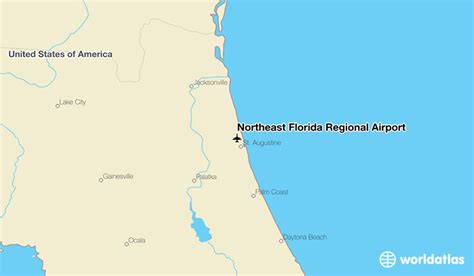 Northeast Florida Regional Airport (UST) - WorldAtlas