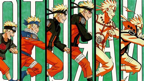 anime, Uzumaki Naruto, Naruto Shippuuden, Panels, Running, Evolution, Manga Wallpapers HD ...