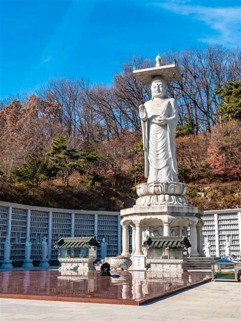 Beautiful Buddhism Statue in Bongeunsa Temple Stock Image - Image of ...