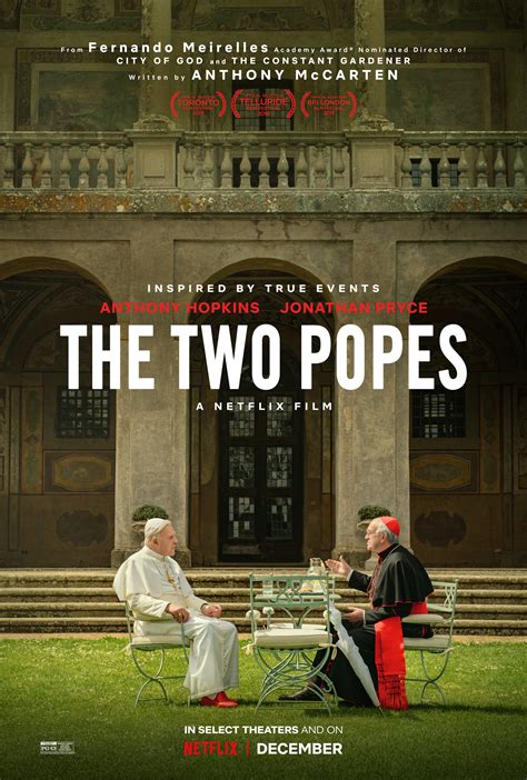 Movie Review – The Two Popes – 2019 – Glorious Acting – Much Ado About ...