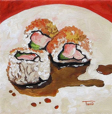 Sushi Painting by Torrie Smiley