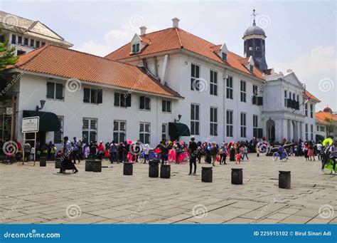 Jakarta History Museum Dome From Fatahillah Square Editorial Image | CartoonDealer.com #181788028