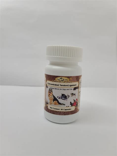 Jing Tang Herbals: Concentrated Tendon/Ligament 0.2g capsule (50 capsu – PAC Pet