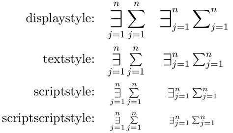 positioning - Writing the Existential Quantifier with Lower and Upper ...