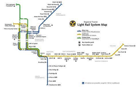 Information about "Sacramento_RT_light_rail_map.png" on list of sacramento light rail stations ...