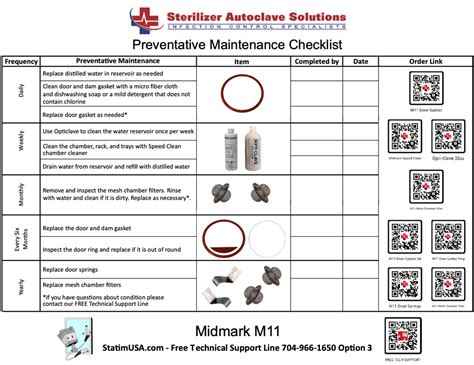 Midmark Sterilizer M11 Service Manual